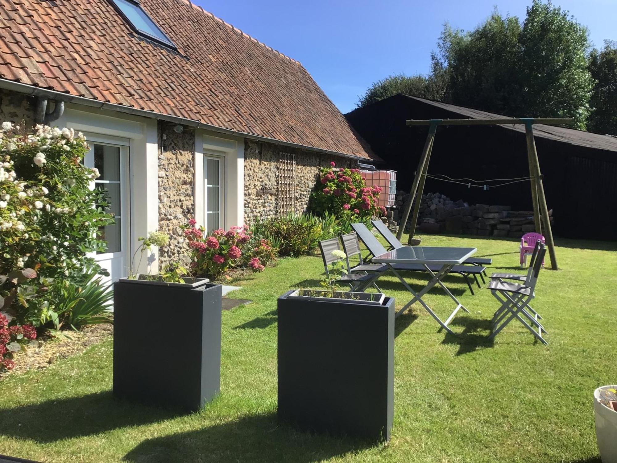 Gite 2 Ferme De La Haute Escalles Exterior foto